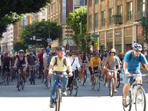 CicLAvia in Los Angeles, CA. Photo by Anna Peccianti